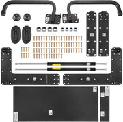 Kit di Cucina Completo, Cucina Diy Luxe con Gruppo di Elevazione Pneumatico, Struttura Rigida Sostegno, Cassetta di Vestiti Opportuna e Pieghevole Risparmio di Spazio