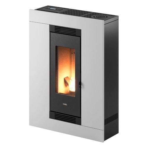 Stufa pellet cadel 7023039 luce plus 9 white