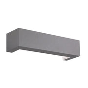 FLINT Applique LED 9W 4000K IP65 - Struttura Antracite in Alluminio Presso-fuso - Illuminazione per Esterni Linea FLINT - Rossini Group