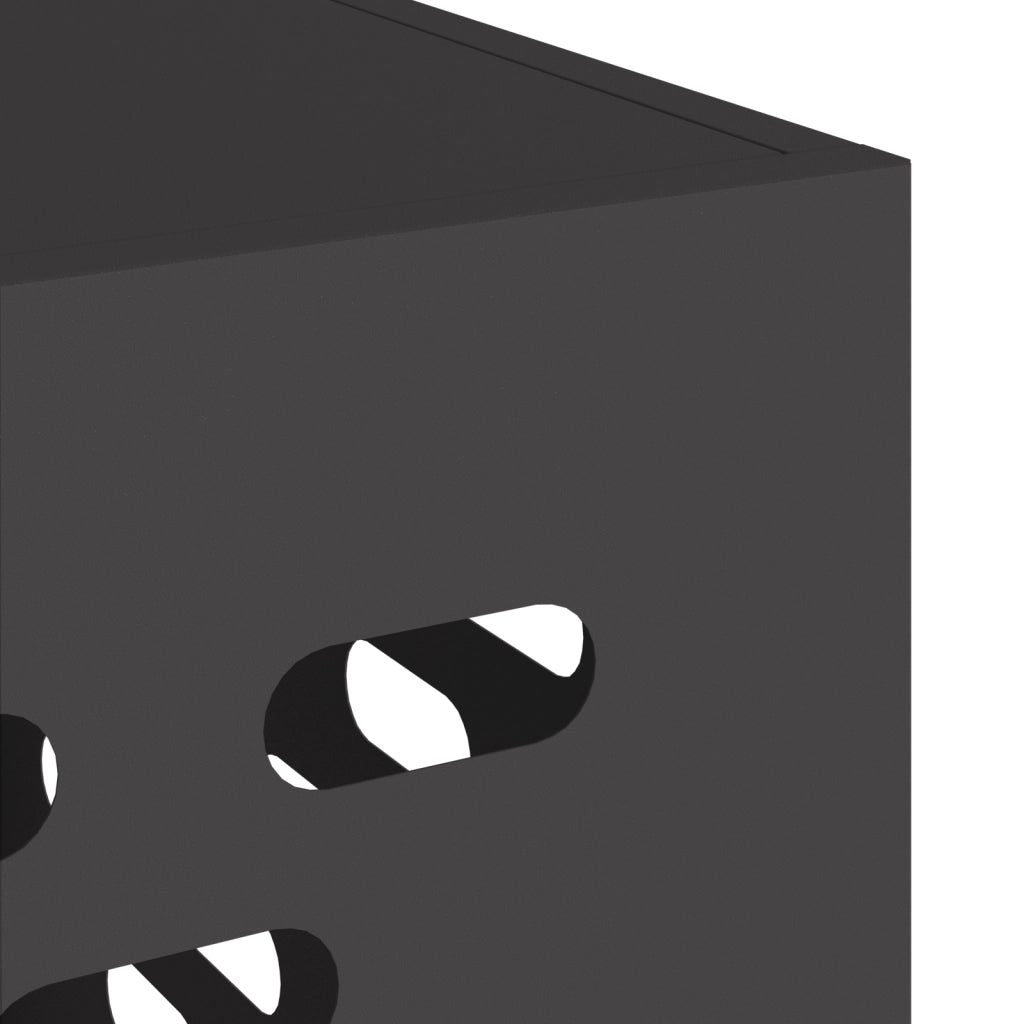 Copertura Condizionatore - Nero, 110 x 50 x 105 cm