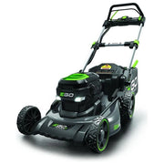 Ego RASAERBA EGO 50 CM COMPLETO 5AH Tosaerba con Larghezza 50 cm Altezza di Taglio Regolabile in 6 Posizioni Velocita' Variabile da 2 2 a 5 km h Sacco da 60 L Batteria 5 Ah colore Grigio