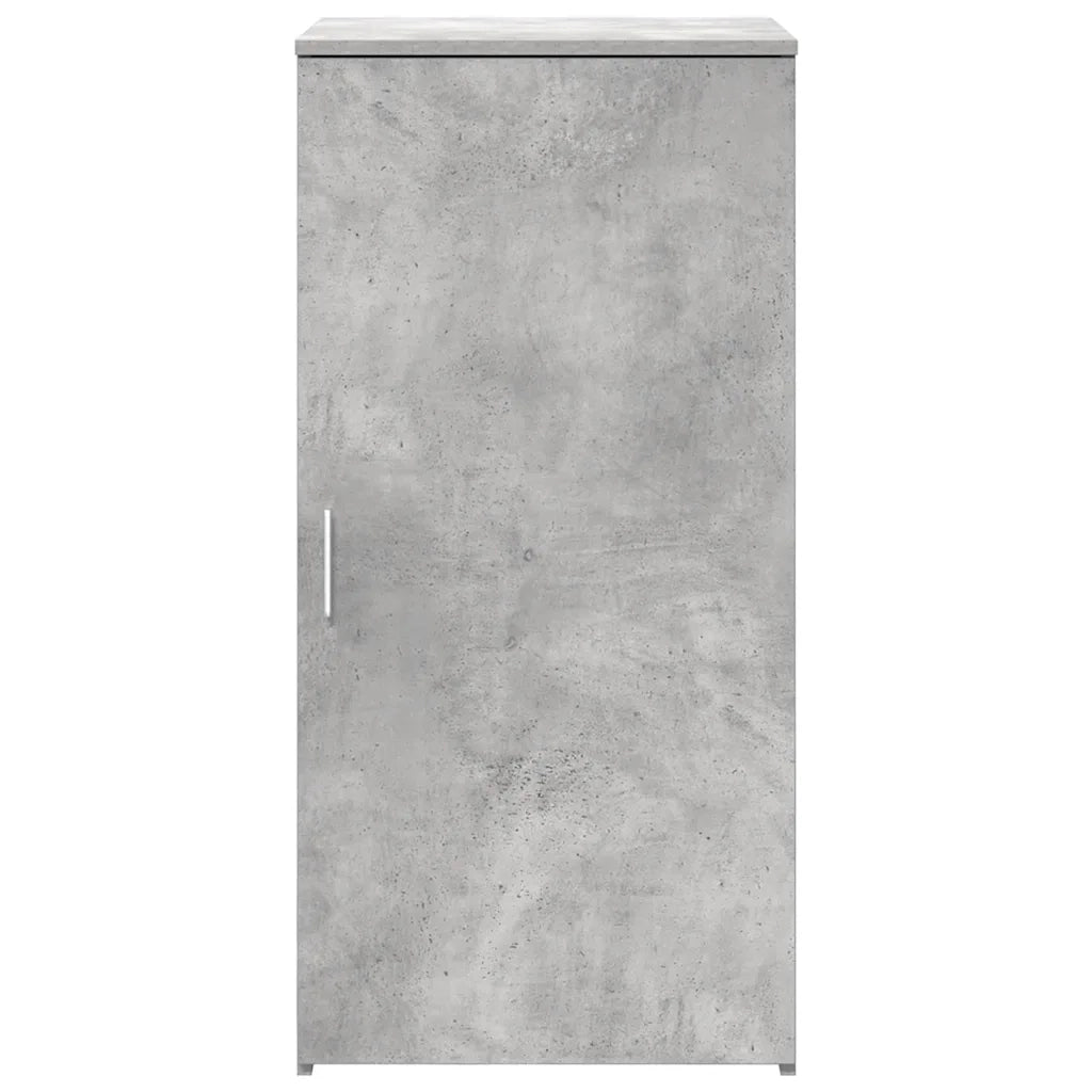 Mobile Portaoggetti Grigio Cemento 50x45x103,5 cm in Truciolato