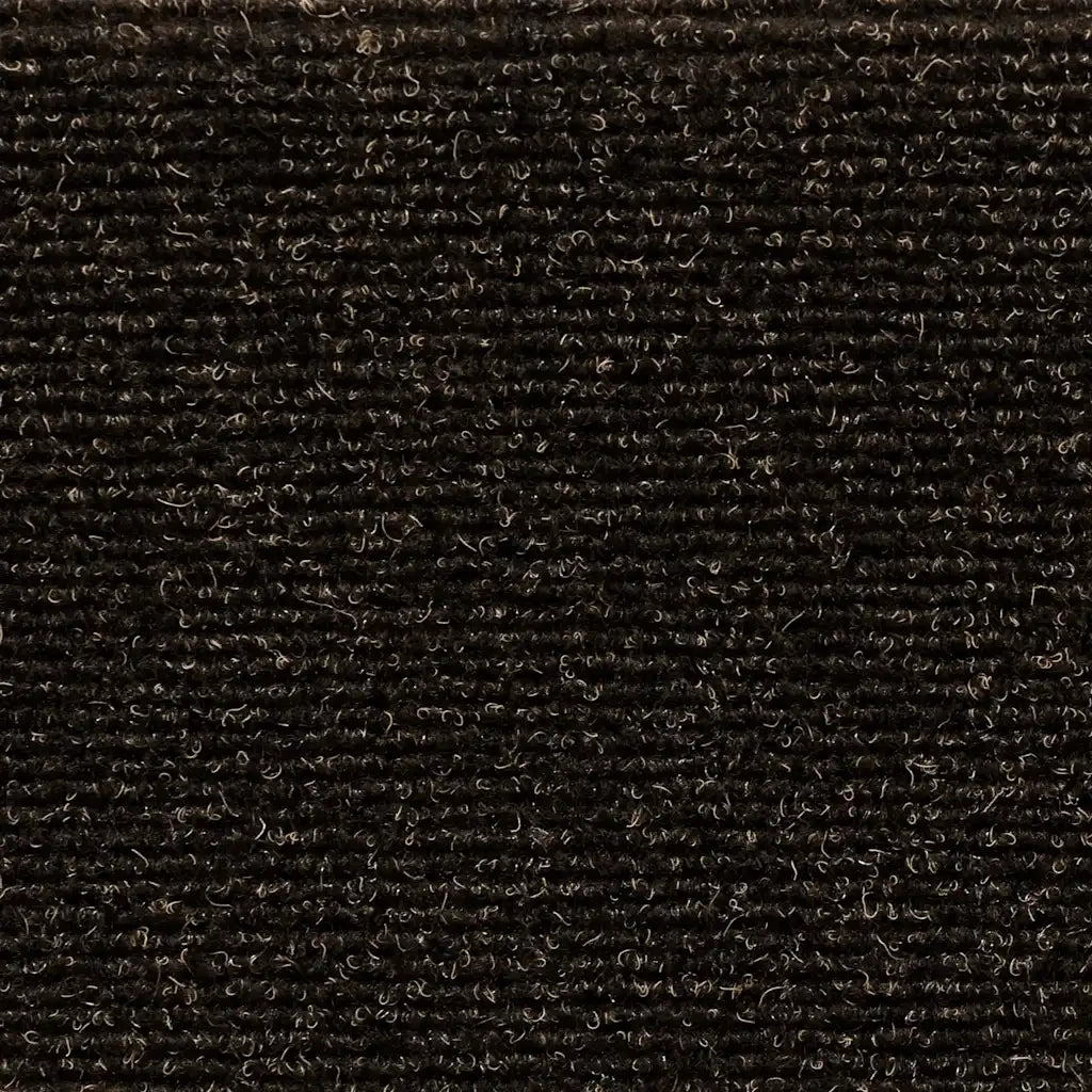 Tappetini per scale autoadesivi 15 pz 56x17x3 cm Marrone scuro semicircolari 322348