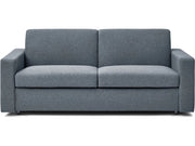 Divano trasformabile in tessuto express "Diana" - letto 140 cm - 3 posti - Grigio