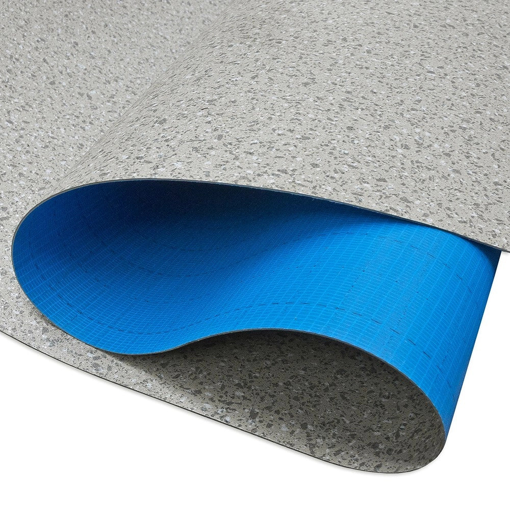 Pavimento Pvc Rivestimento Rotolo Vinile 100x950 cm Effetto Marmo Pietra Maculato Dis_D