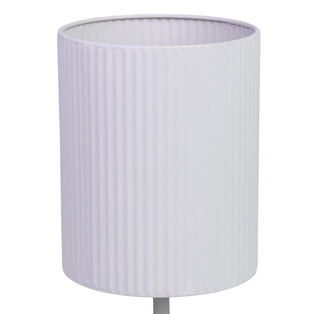 Lampada da tavolo in metallo 19x19x45h cm