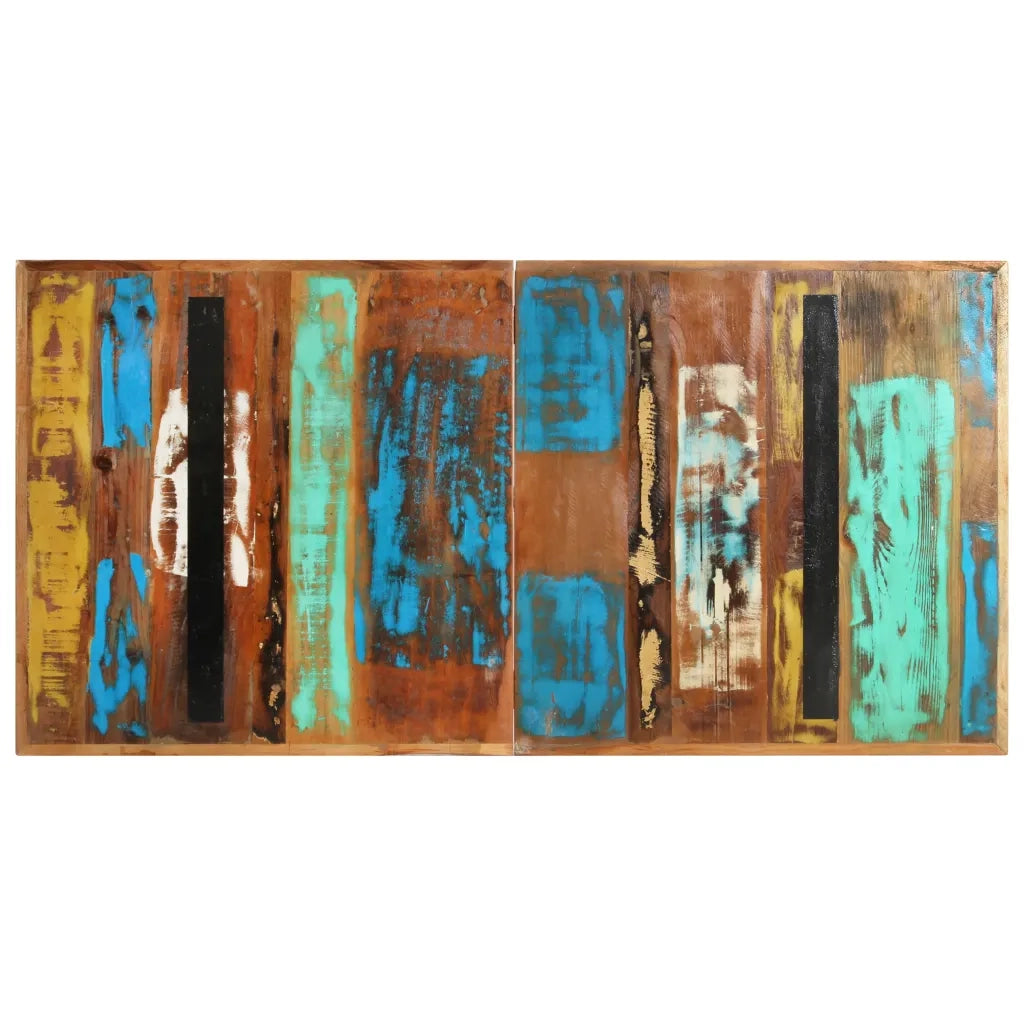 Tavolo da Pranzo 140x70x76 cm in Legno Massello di Recupero cod mxl 9654