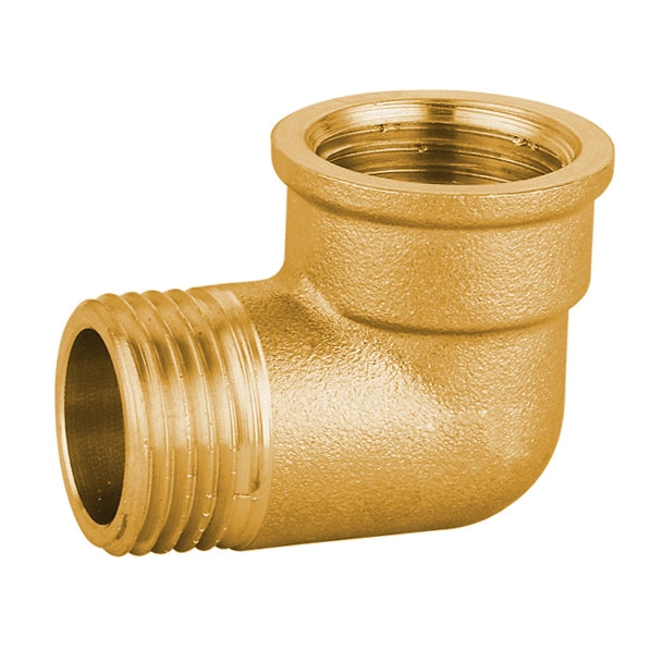 GOMITO MF IN OTTONE GIALLO PESANTE IBP- 2- IBP- pezzi 1