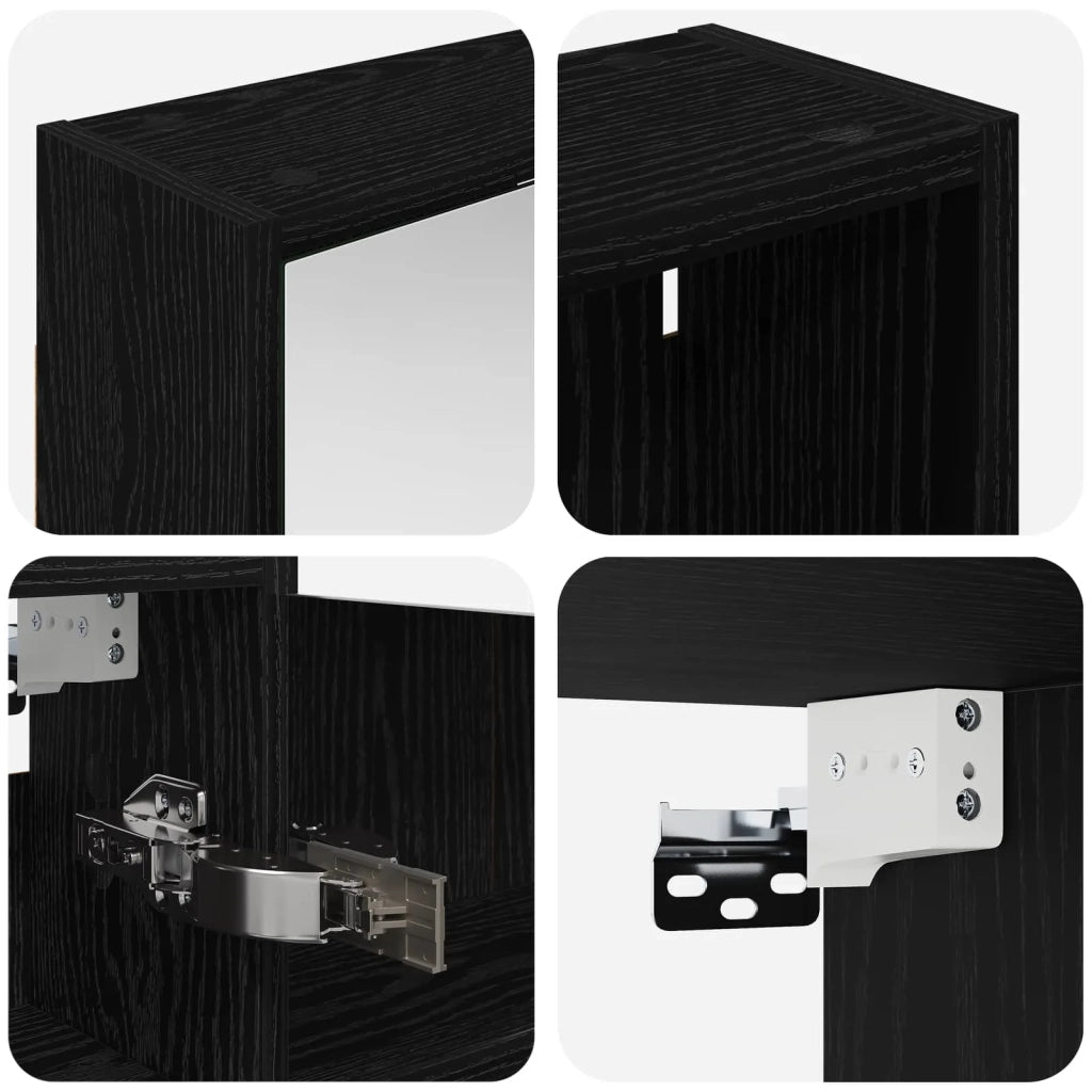 Set di Armadi da Bagno 3 pcs 116 x 16 x 62,5 cm