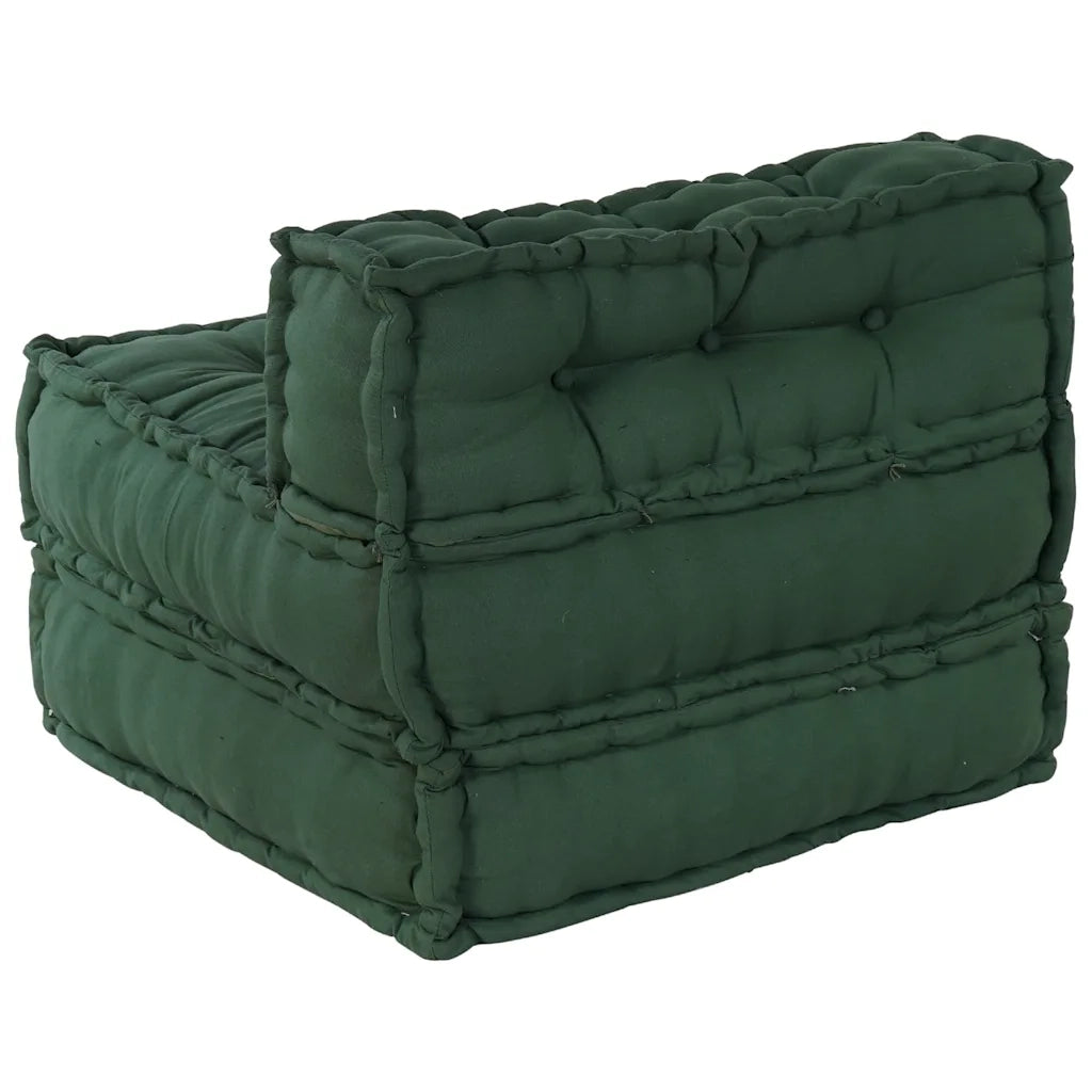 Divano Componibile Verde 70x70x54 in Tessuto 4019034