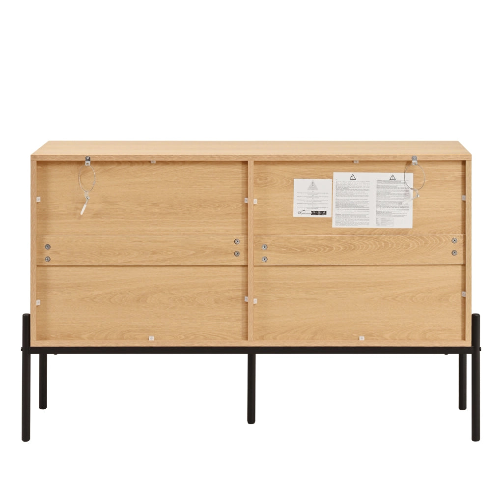 Credenza con 6 Cassetti Multifunzionale ¨C Xylo ¨C Effetto 3D, Soggiorno e Sala da Pranzo