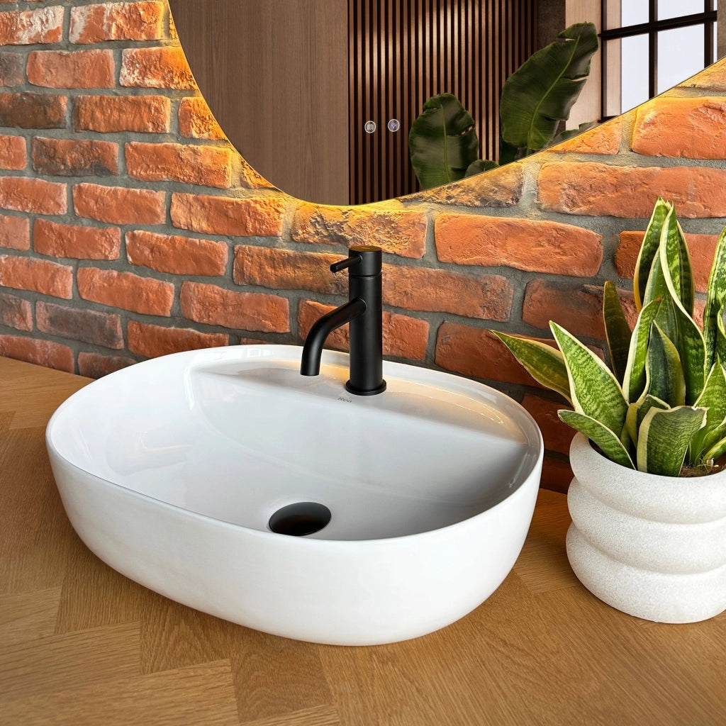 Lavabo Da Appoggio Rea Aura 51