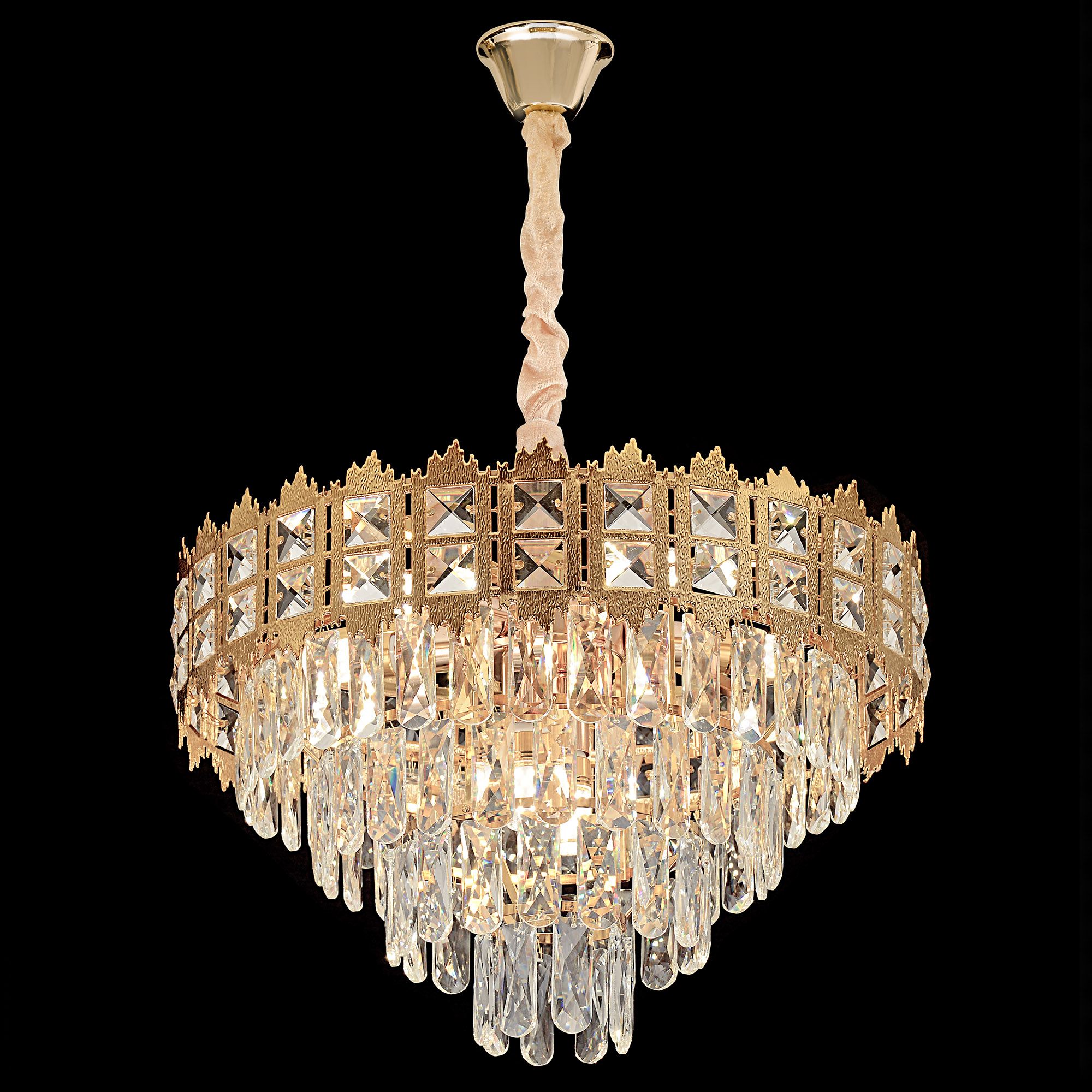 Lampada Cristal G049-cp 60cm