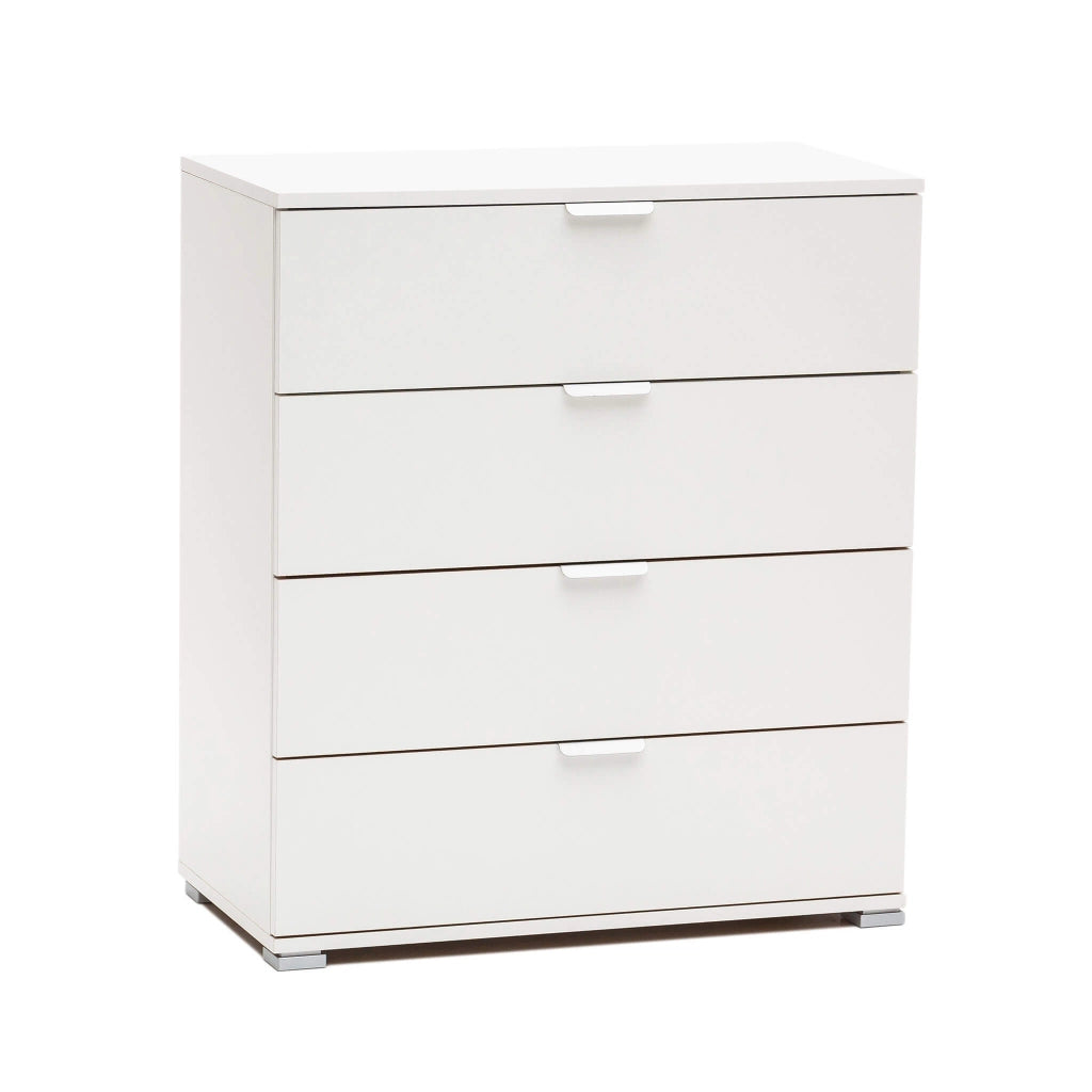 CASSETTIERA BIANCA CON 4 CASSETTI 75 X 38 X H85 CM