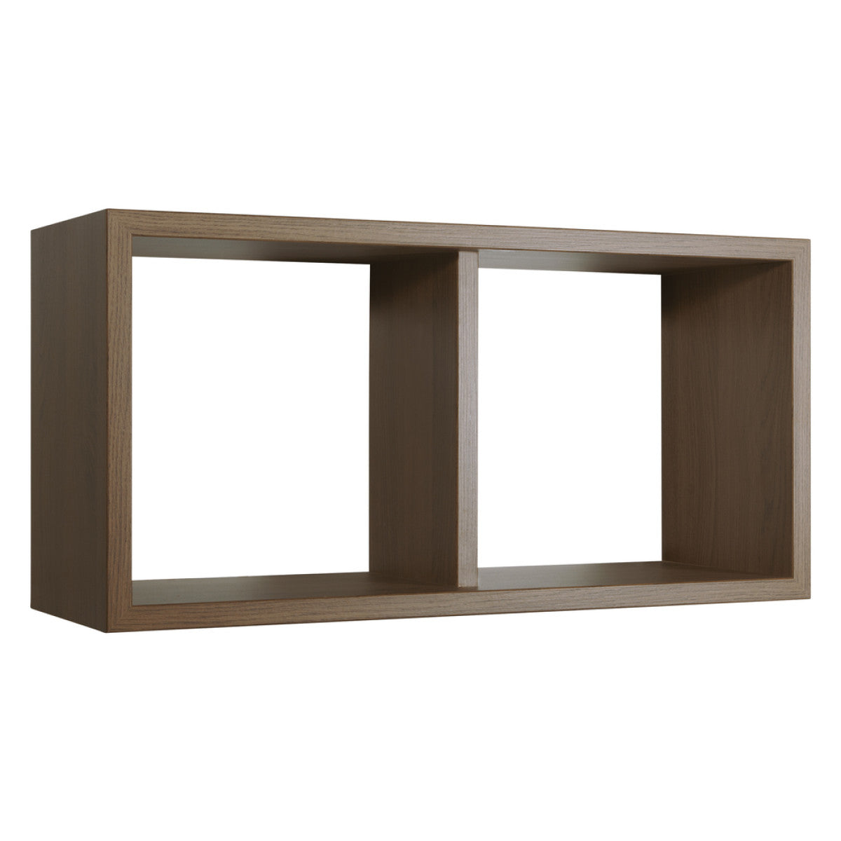 Mensola da Muro In Legno Di Design Modello MORGANA MAXI, Misure 70x35 p23.7 cm. Finitura ROV. TABACCO - MADE IN ITALY