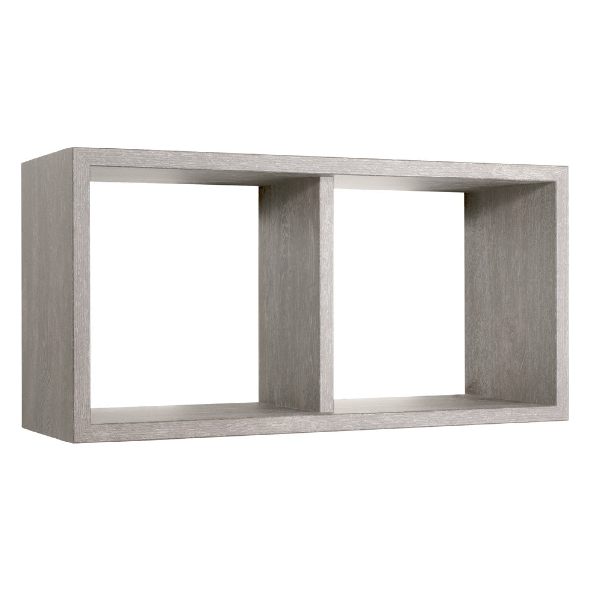 Mensola da Muro In Legno Di Design Modello MORGANA MAXI, Misure 70x35 p23.7 cm. Finitura ROV. GRIGIO - MADE IN ITALY