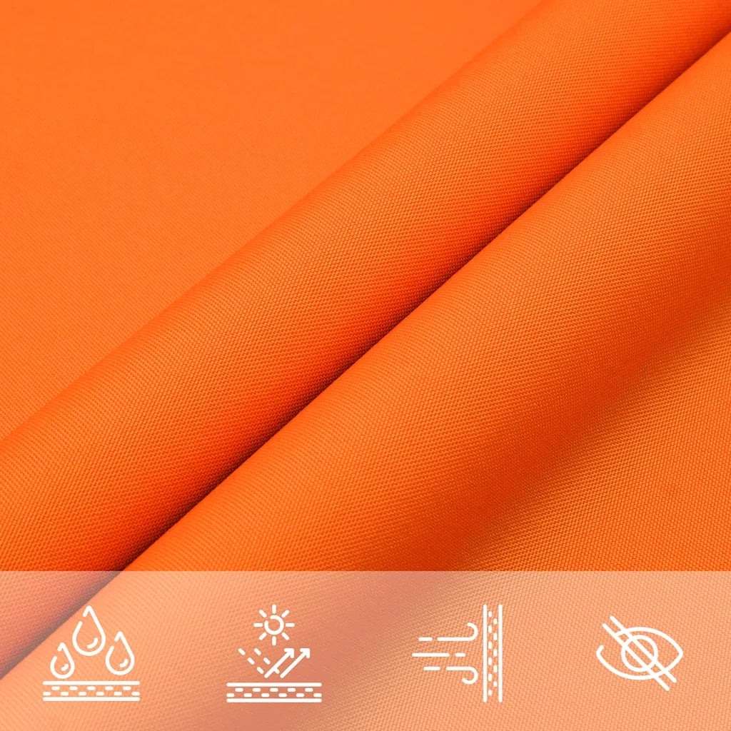 vidaXL Vela Parasole in Tela Oxford Quadrata 4x4 m Arancione