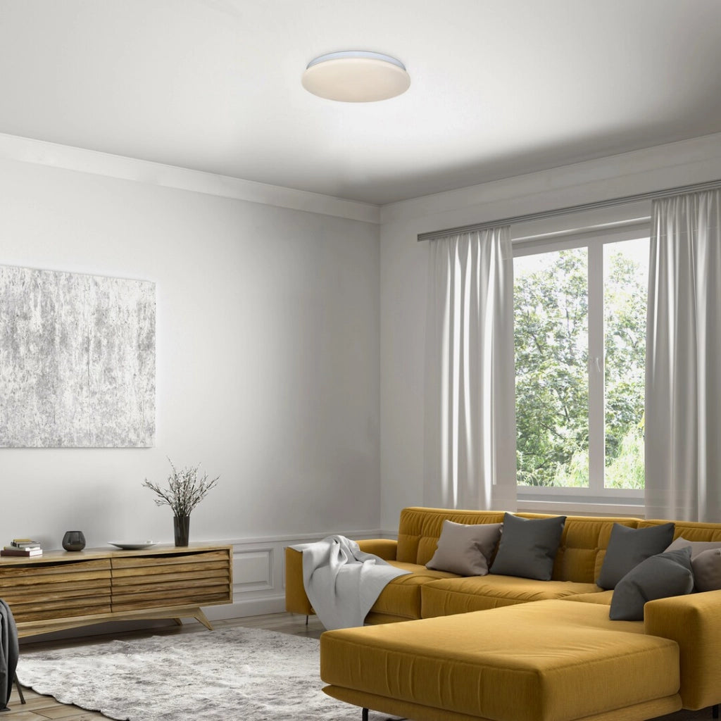 Plafoniera LED Rabalux Vendel rotonda bianca 25,5cm 12W
