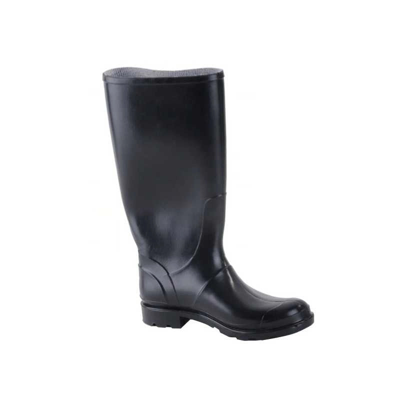 Stivali Pvc Daisy Ginocchio 36 Nero Donna