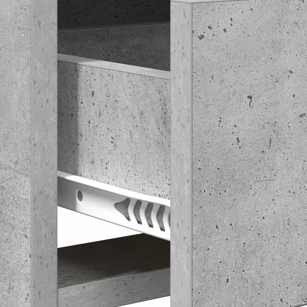 Mobile TV 71,5 x 33 x 47 cm Grigio Cemento Legno ingegnerizzato 8011150