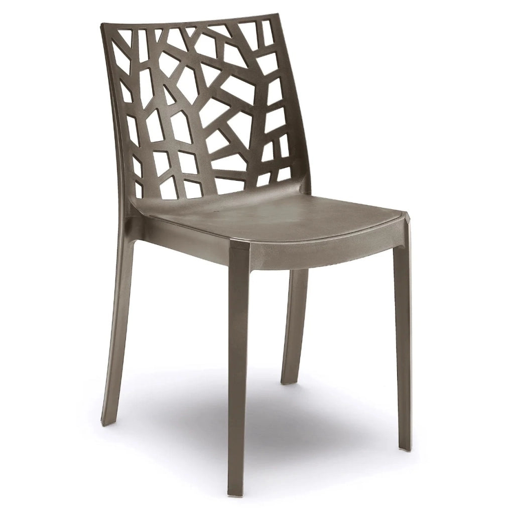SEDIA MATRIX 47X55XH82CM TAUPE