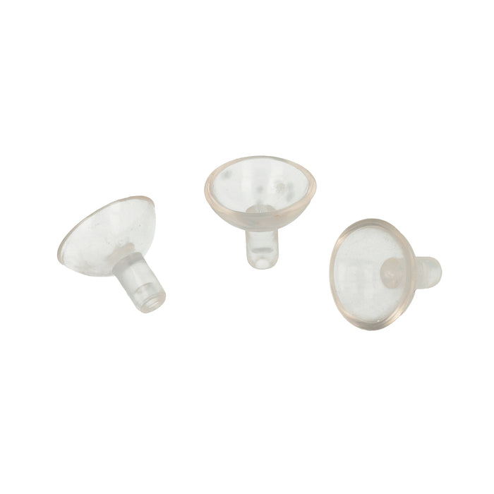 Ventose trasparenti Ã˜ 25 mm. 8 pz.