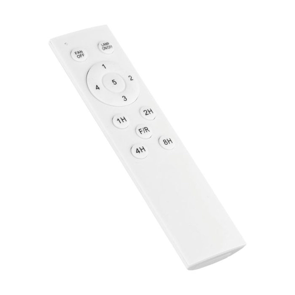 Ventilatore Lagos 52 Acciaio Nero Opaco E Plastica Marrone Con Telecomando