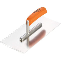 Topex 50-173 frattazzo dentato 3 380 x 128 mm 8 x 8 x 8 mm impug