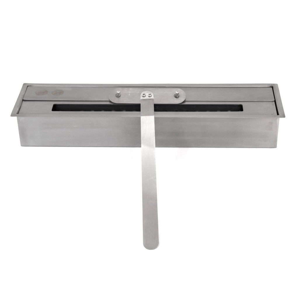 Camino a bioetanolo inserto con bruciatore ad incasso 1,8 lt 58x28x52
