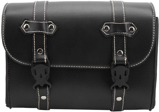 Zadeltasche Impermeabile con Cinturino - Tasca per Gli Strumenti - Tasca con Sella Rigida - Borsa per Motocicletta con Spazio Interno Ampio