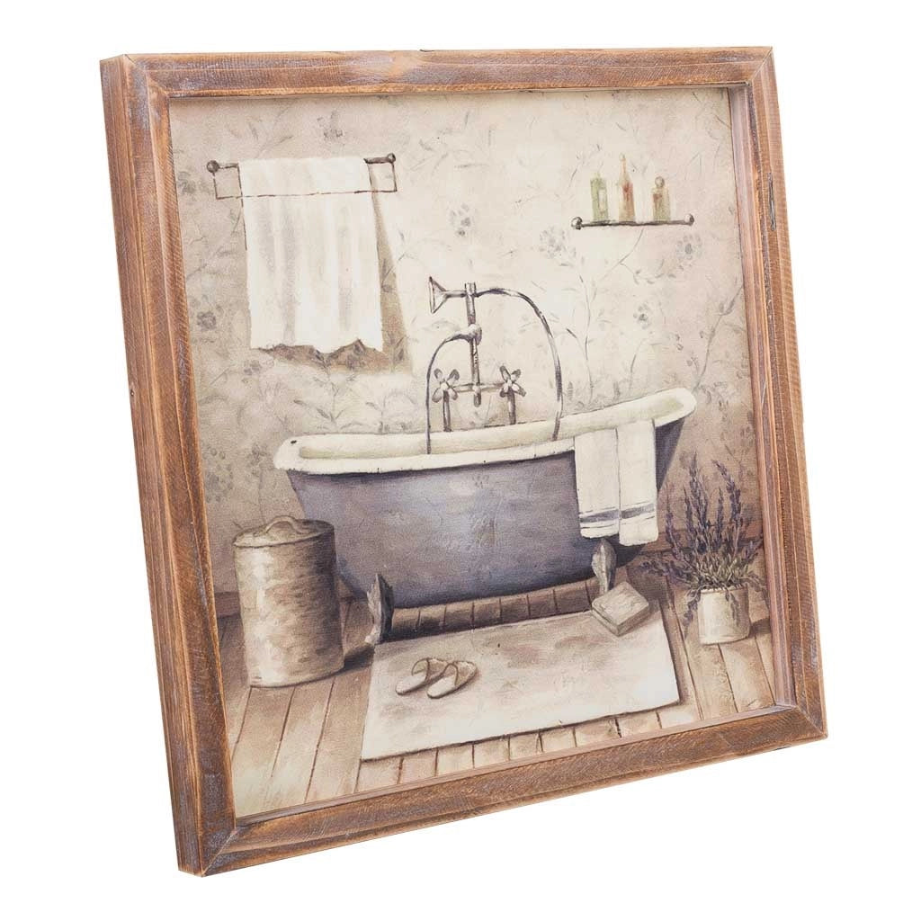 Quadro dipinto a mano 32x32x2,5h