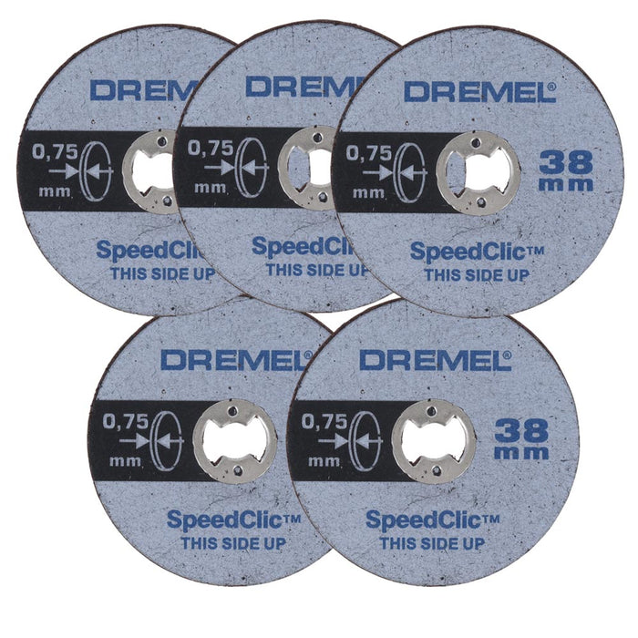 Dischi da Taglio Dremel Extra Sottili per Tagli Precisi SC409 Set 5 Pz