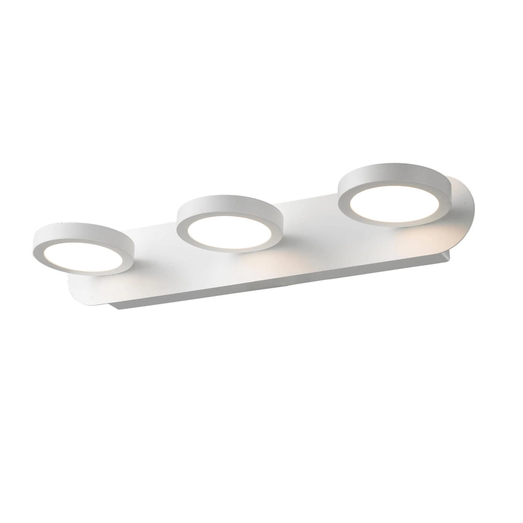 Applique Italux Kendra LED 15W 3000K bianca moderna 40cm