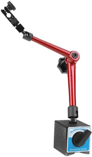 Stativo Magnetico Universale con Stand per Indicatore Dial - Robusto e Duraturo - Colore Rosso - Strumento Preciso - Adatto per...