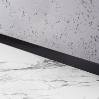 Pannello Frontale Per Piatto Doccia 130cm Black