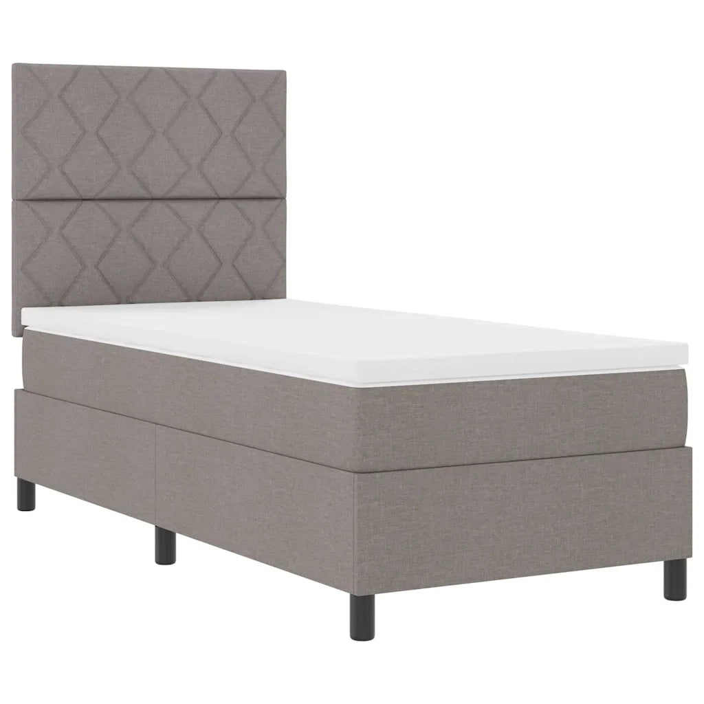 Letto a molle con materasso Talpa 100 x 200 cm Tessuto 3339445