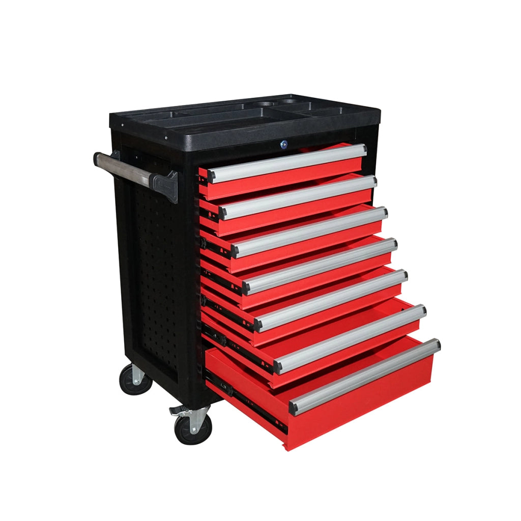 Carrello portautensili in metallo con 7 cassetti, dimensioni 765x460x850