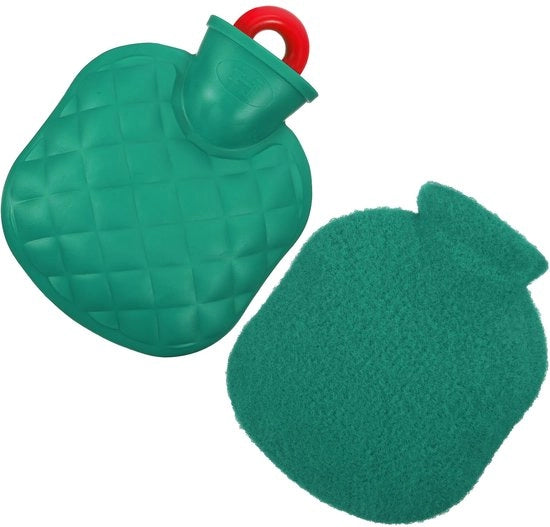 3 set di vasi, piccoli vasi con fodera, guantini di calore con rivestimento morbido, imitazione di pelle di coccodrillo di alta qualità, 2-in-1 flaconi per compresse fredde e calde per donne e anziani (350 ml)