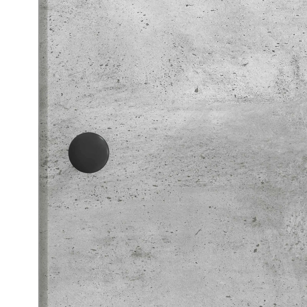 Credenza | Madia | Buffet da pranzo | Armadio da pranzo Grigio Cemento 33 x 34,5 x 90 cm Legno ingegnerizzato