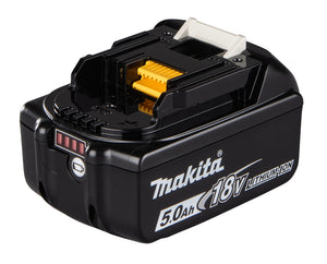 Batteria Makita 197280-8 BL1850B 18V 5,0Ah Li-ion con Indicatore di Carica LXT
