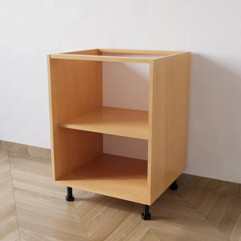 Mobile Base 60 Compreso Di Anta. H 72 Cm L 60 Cm P 55.5 Cm. Spedizione In Kit Faggio