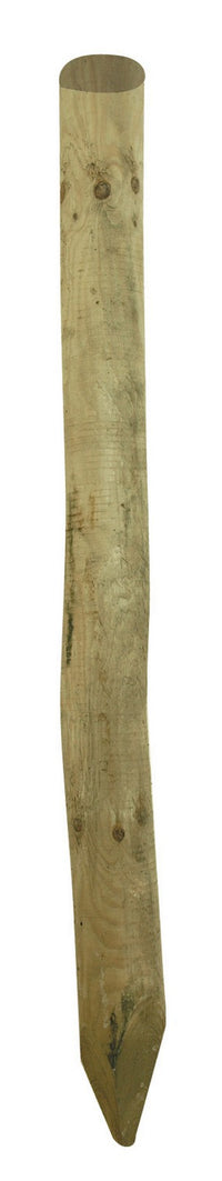 pali tondi in legno trattati ed impregnati per recinto/staccionata/steccato diametro cm 8 altezza cm 200h cod:ferx.35058