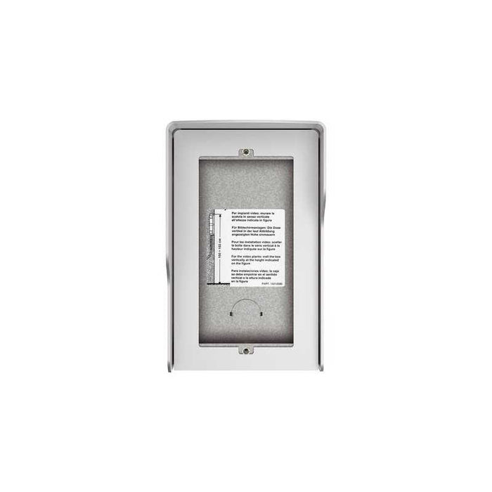 350621 Scatola Fuori Muro 2 Moduli con Tetto Antipioggia