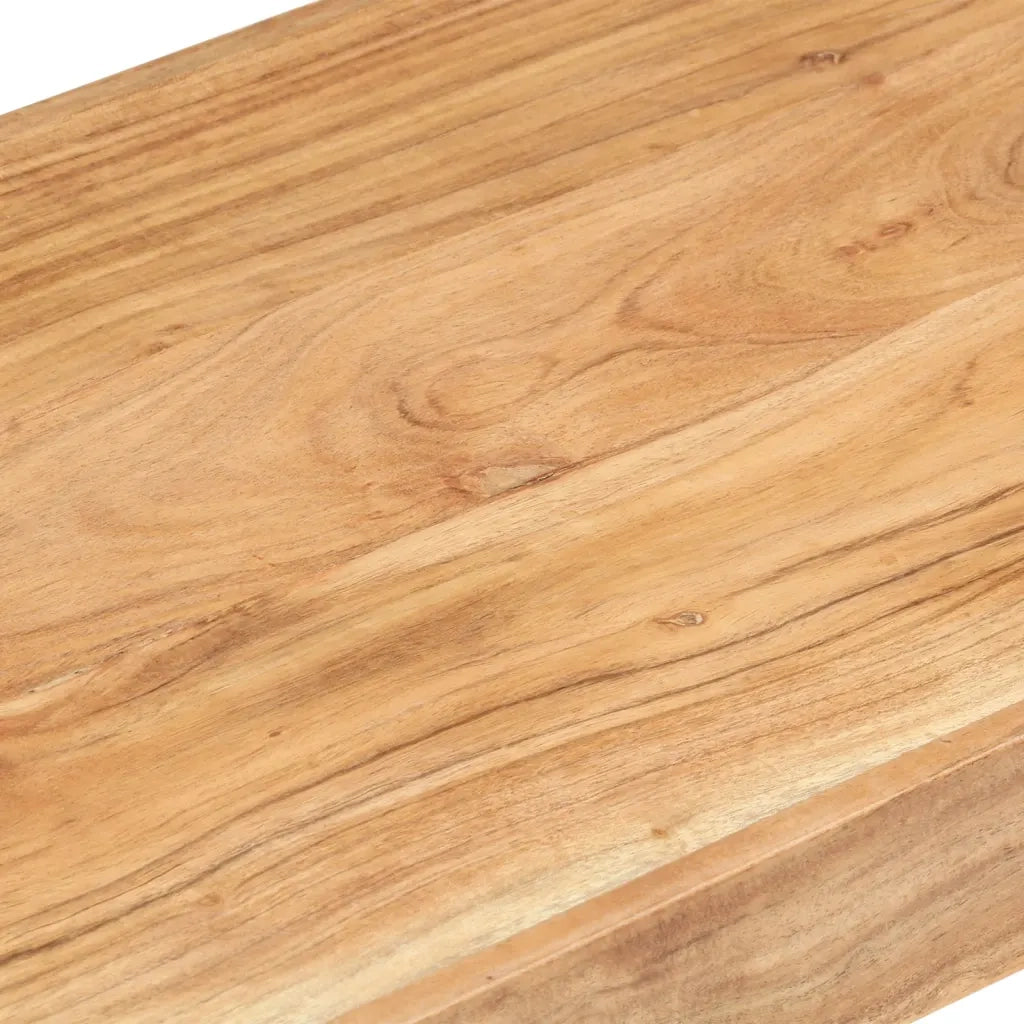 Panca 110x38x46 cm in Legno Massello di Acacia 323584