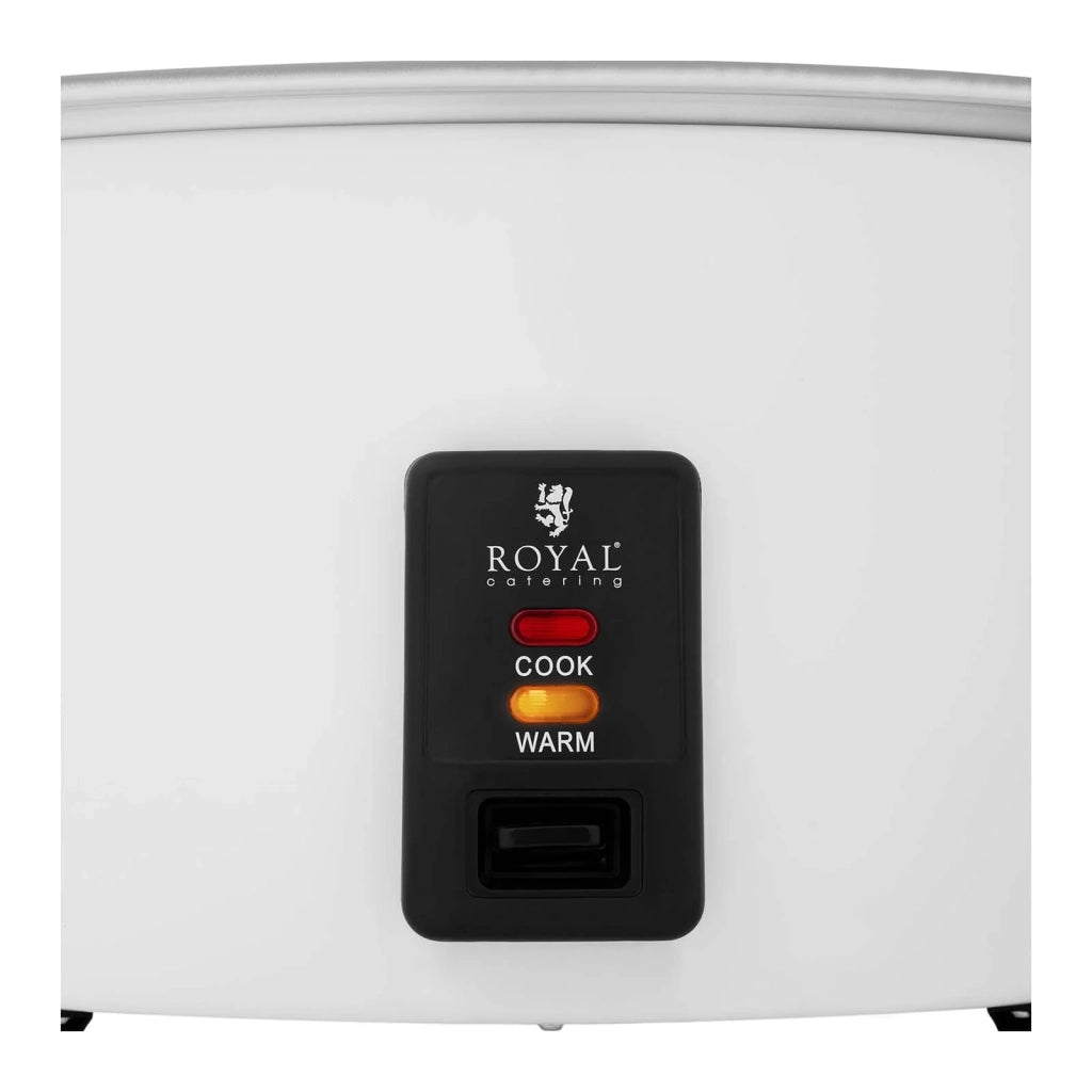Risottiera 2950 watt capacità 10 litri pentola in acciaio inox con manico in plastica include misurino e cucchiaio per riso 14_0008096