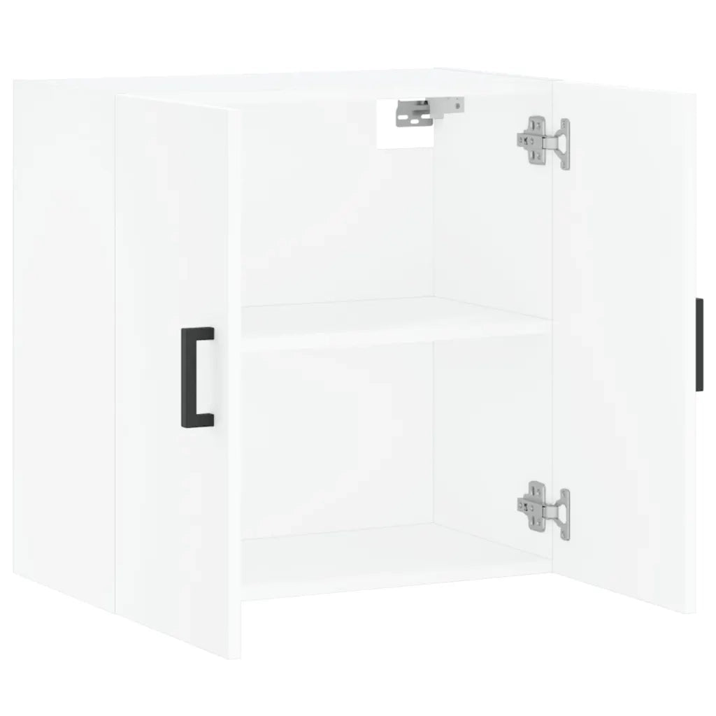 Armadietto a Muro Bianco 60x31x60 cm in Legno Multistrato 829964