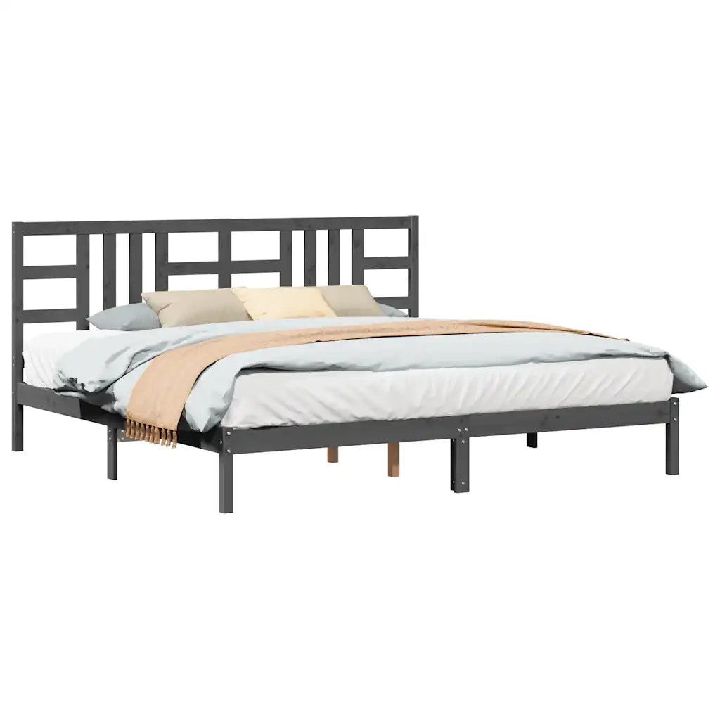 Giroletto Grigio in Legno Massello 200x200 cm cod mxl 30895