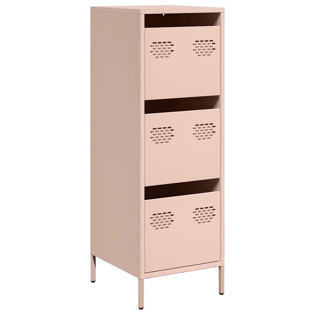Credenza Rosa 39x35x103,5 cm in Acciaio 851401