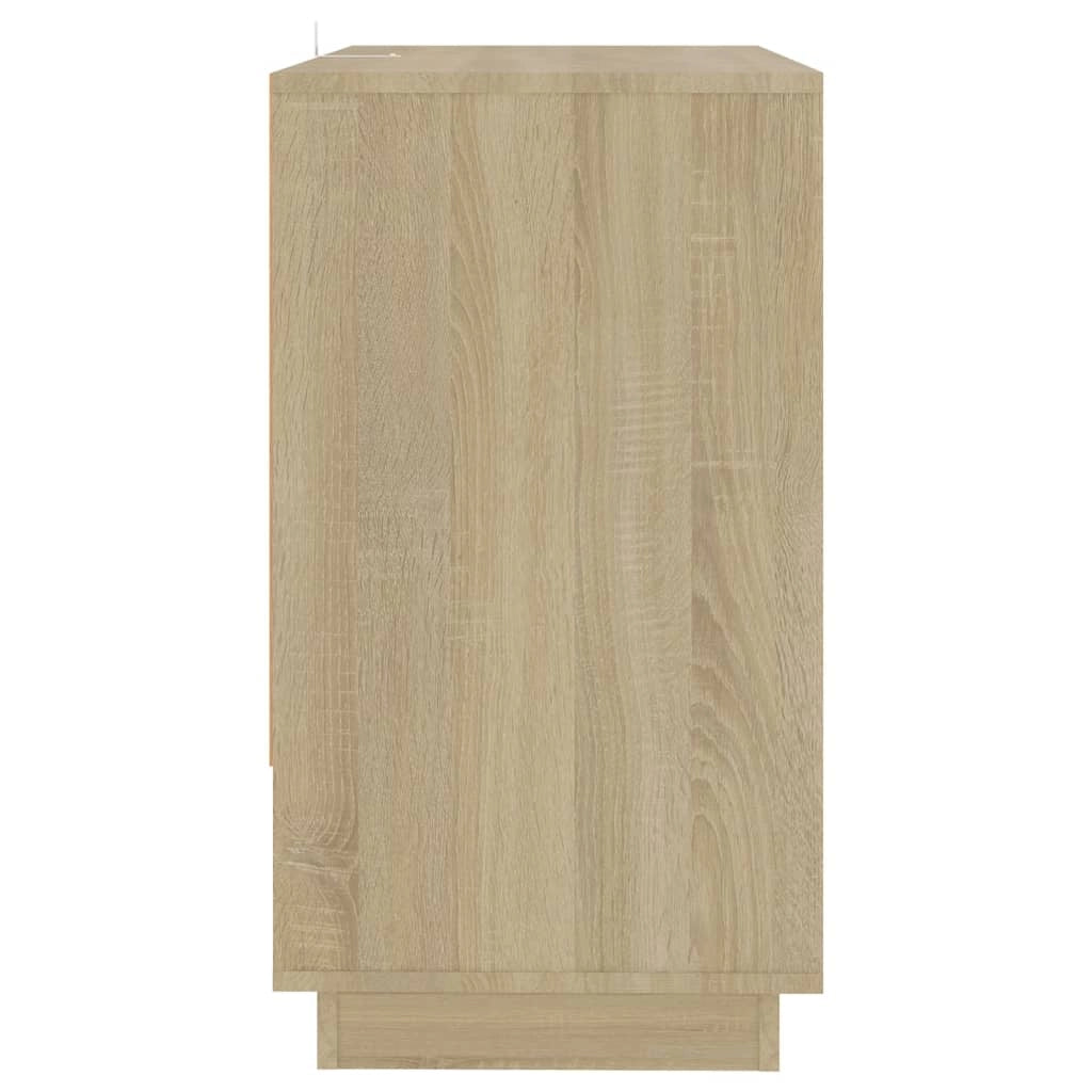 Buffet credenza cassettiera armadio mobile contenitore organizer cucina soggiorno rovere Sonoma 70 x 41 x 75 cm legno ingegnerizzato marrone 02_0031706
