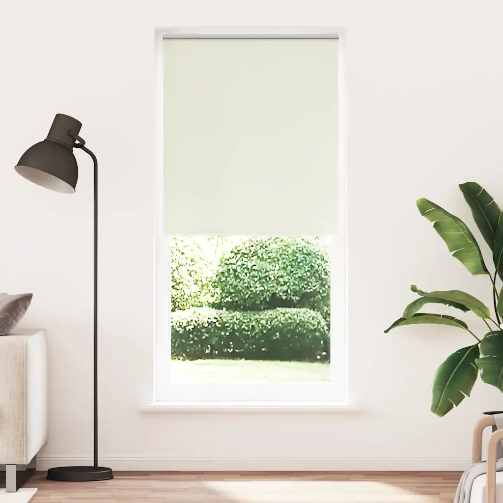 Tenda a rullo oscurante 124,4x230 cm Tessuto Larghezza 120 cm bianco sporco 240161